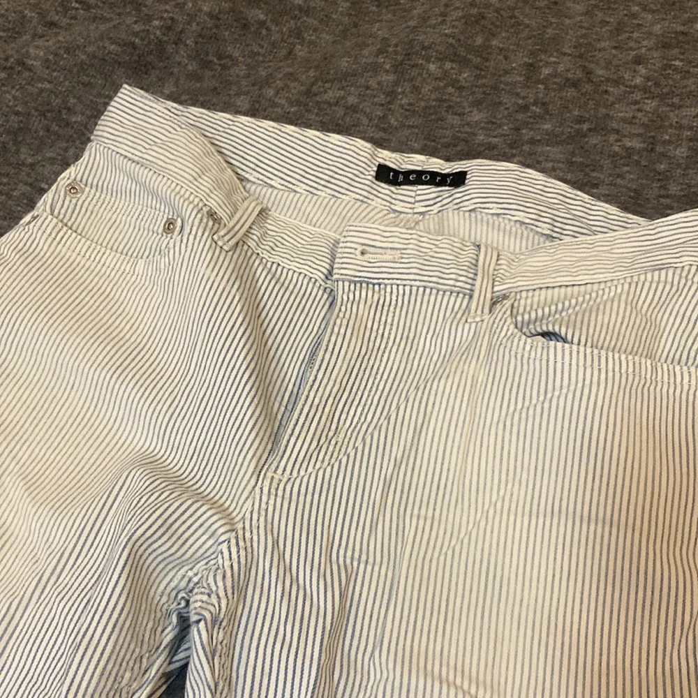 Theory women’s pinstripe pants - Picture 3 of 7